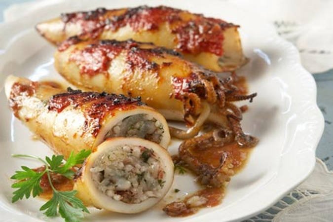 stuffed squid recipe