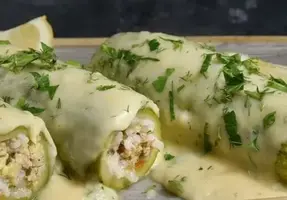 Stuffed Courgettes