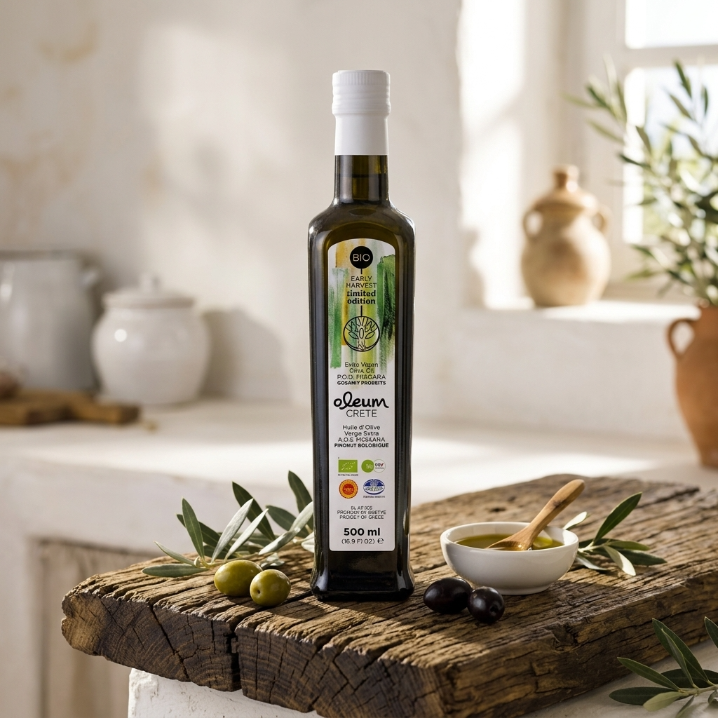 Early Harvest Medicinal OLEUM Organic olive oil 500ml