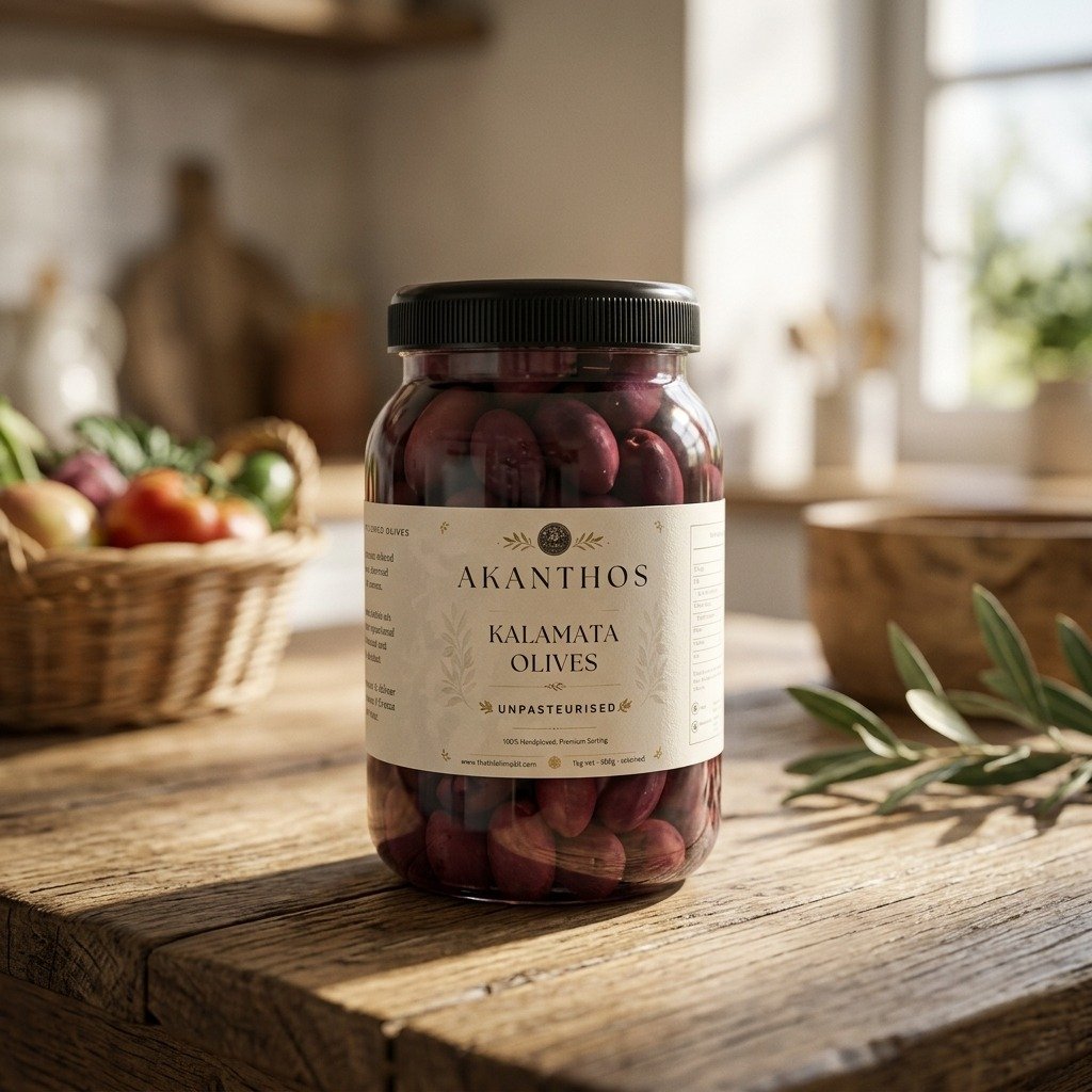 Kalamata Olives (Unpasteurised)