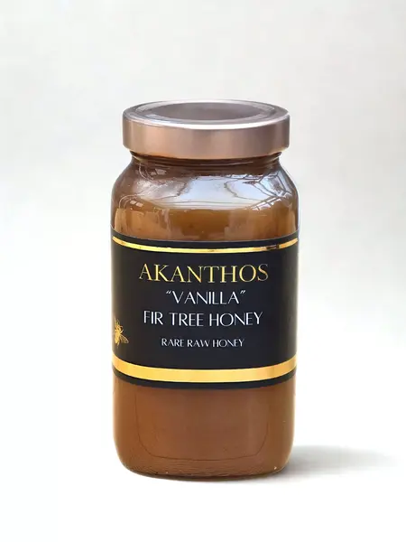 AKANTHOS "Vanilla" raw fir tree Honey 1kg